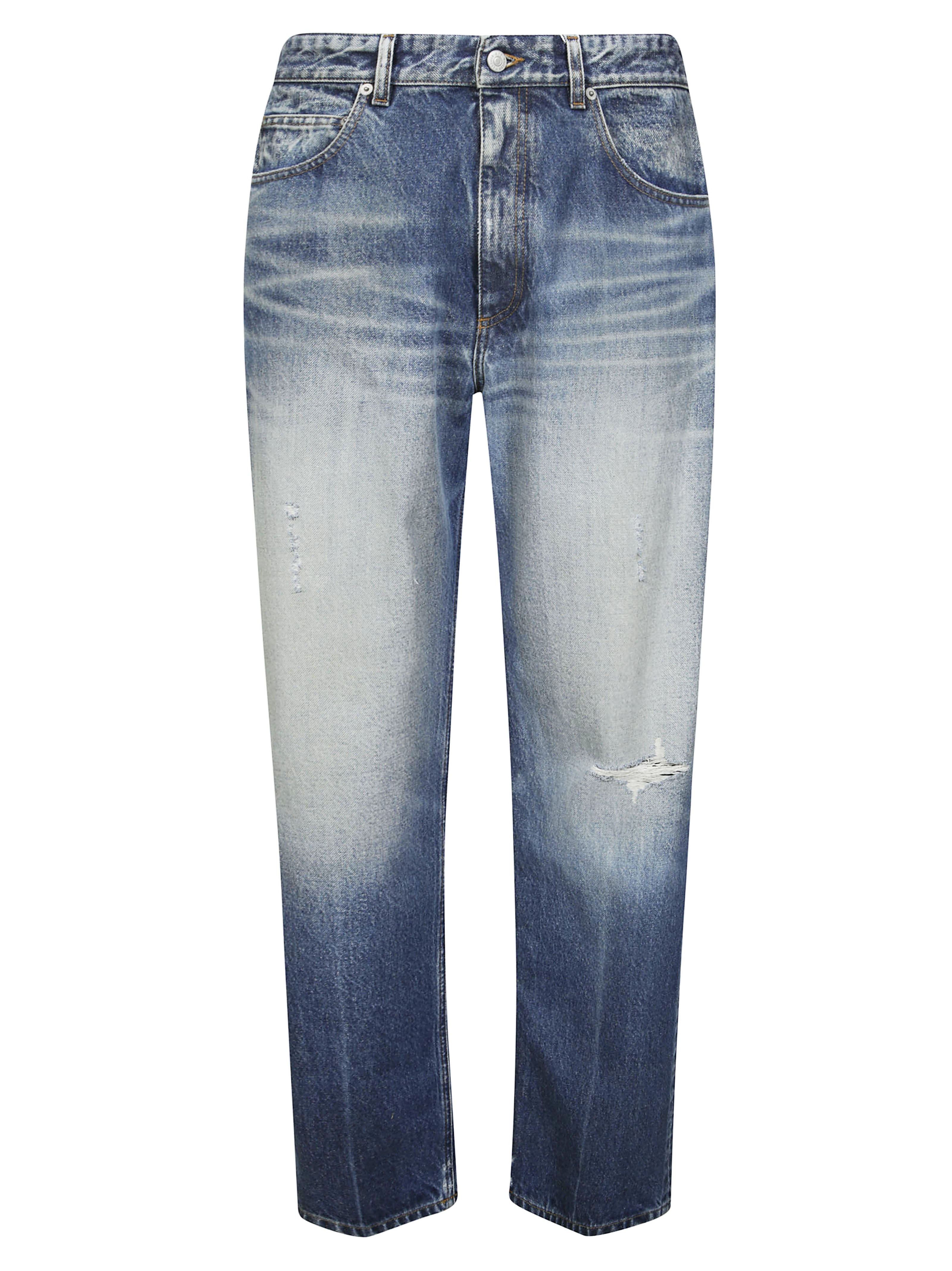 5-Pocket Mini Denim Pants for Men