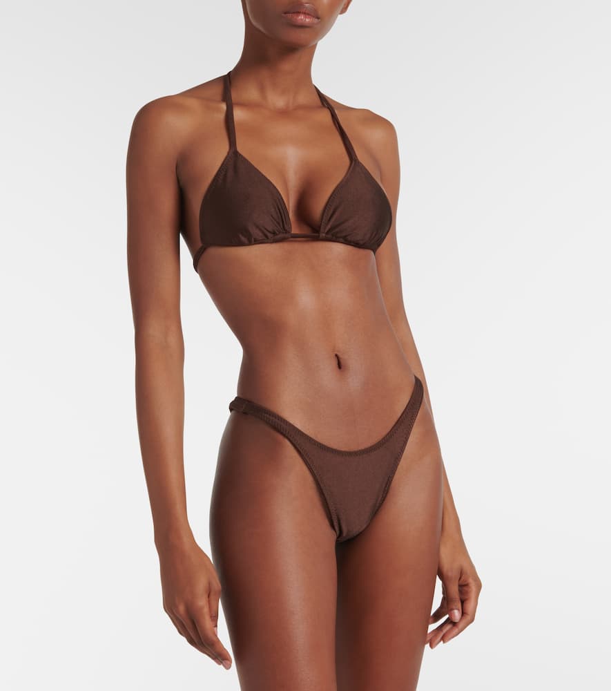 Triangle bikini top