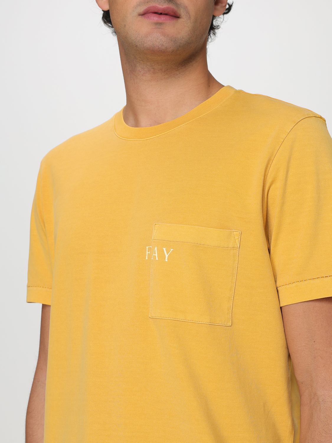 T-Shirt Men color Yellow