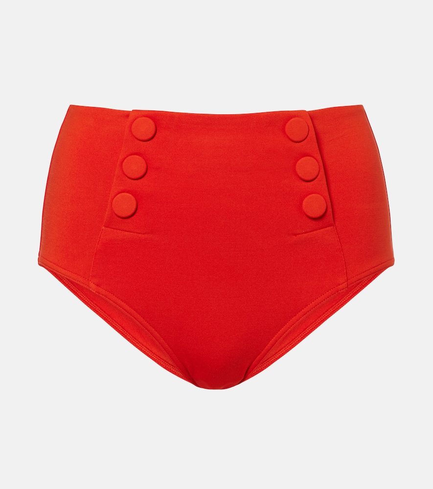 Flaneuse high-rise bikini bottoms