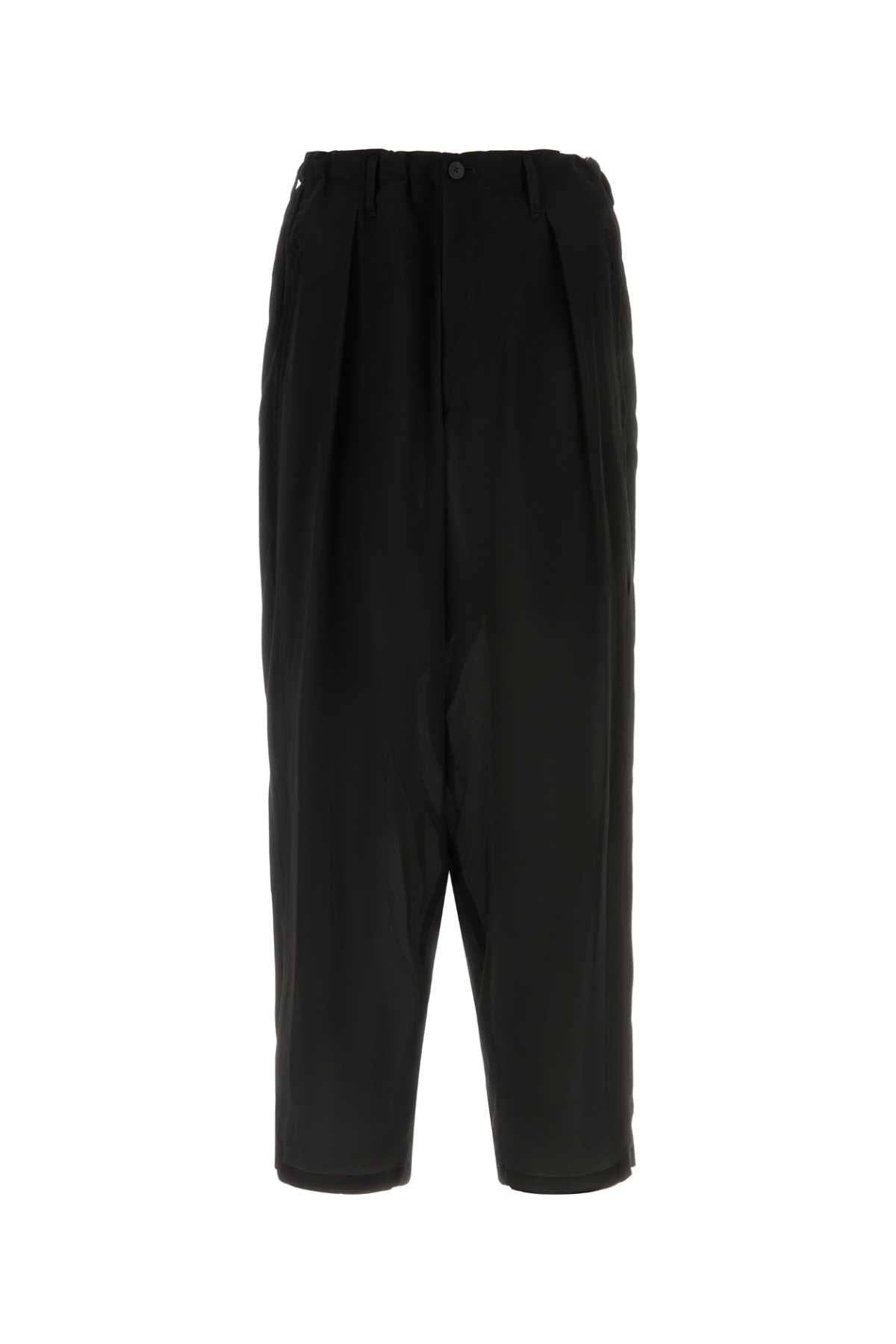 Tuck Trousers — Black