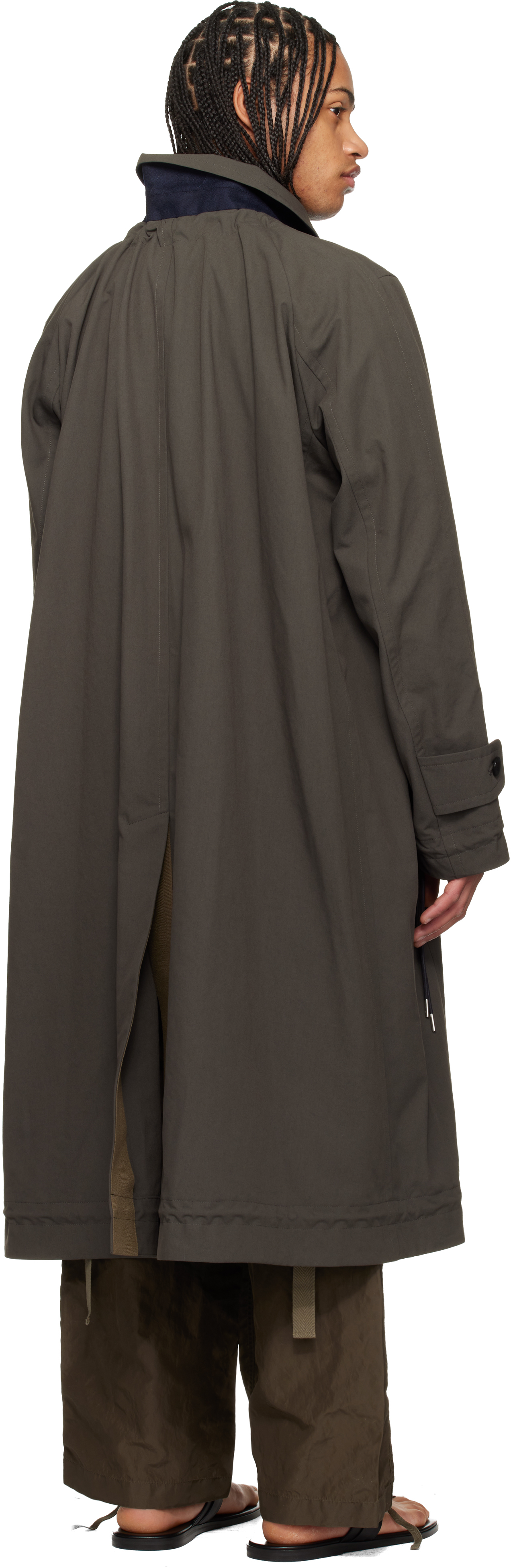 Khaki Weathercloth Coat