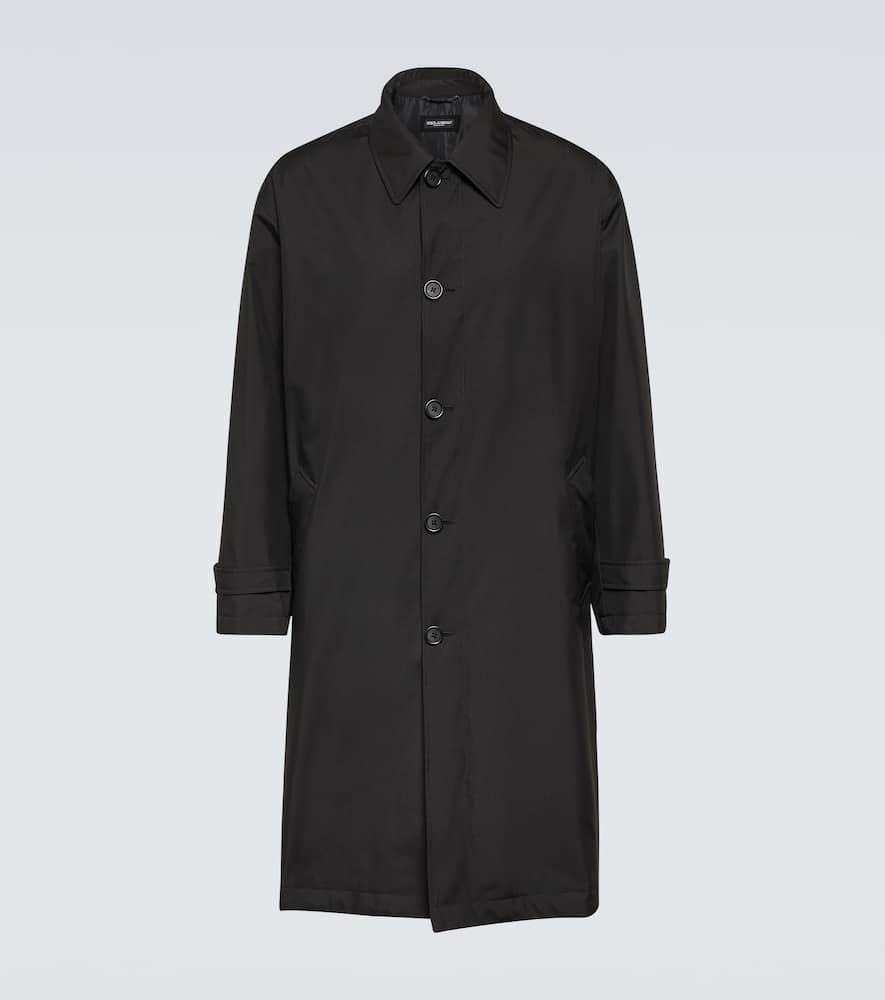 Single-breasted trench coat