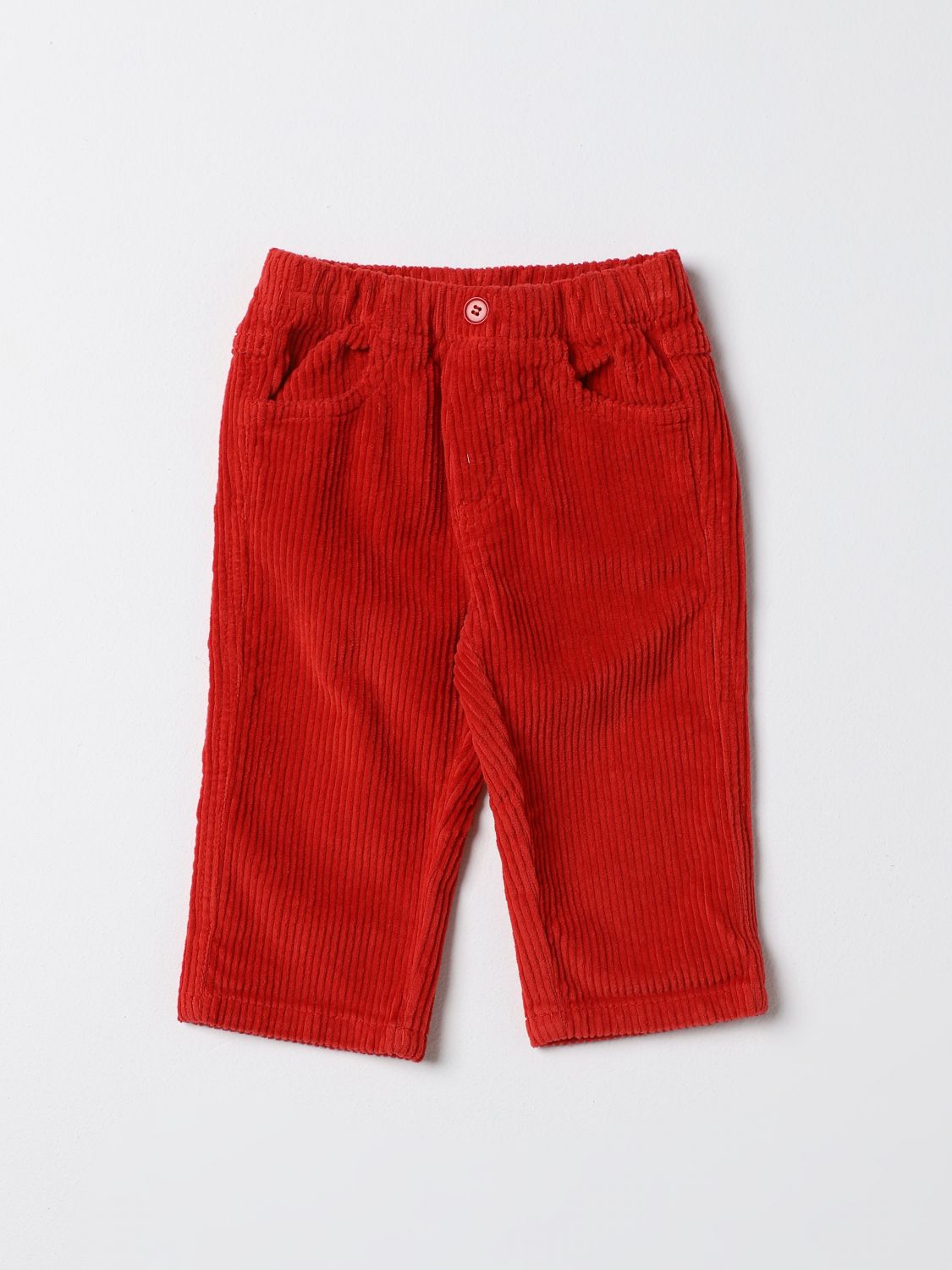 Pants Kids color Red