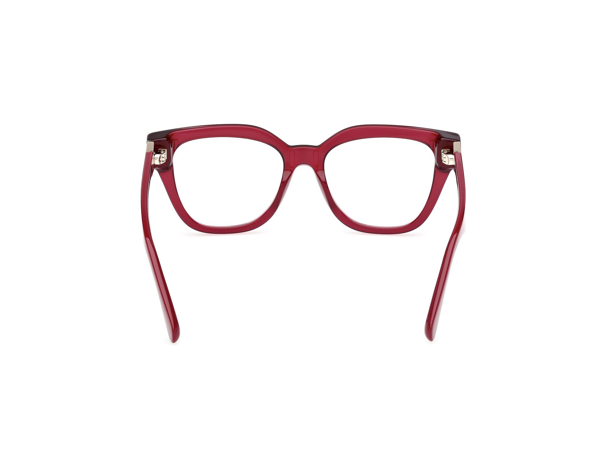 MAX&Co Mujer MAX&Co MO5193 069 Monturas ópticas Acetato Burdeos Cuadrada Norma