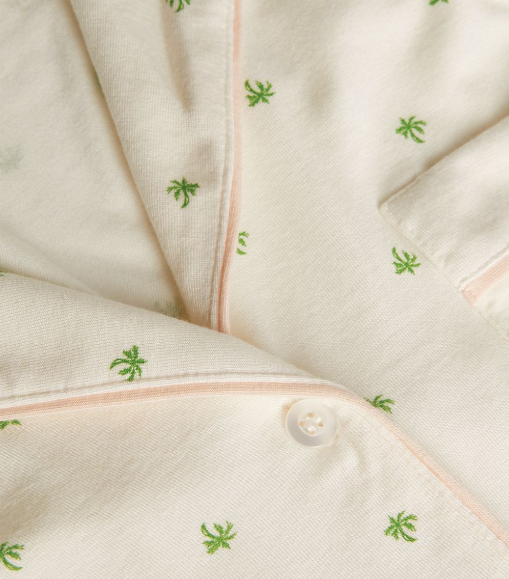 Modal Giving Palm Pyjama Set