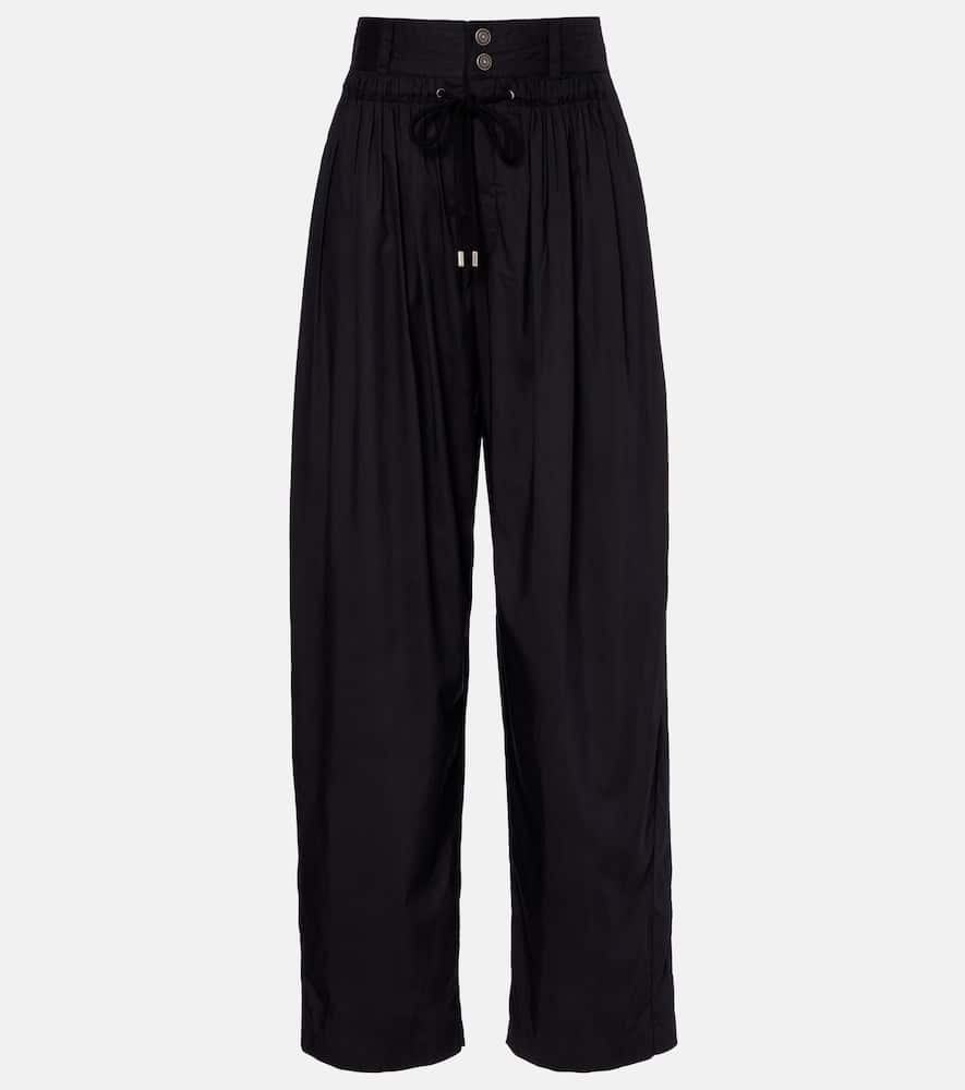 Inaya high-rise wide-leg pants