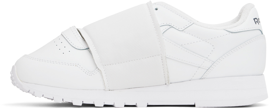 Hed Mayner White Reebok Classics Edition Classic Leather Sneakers