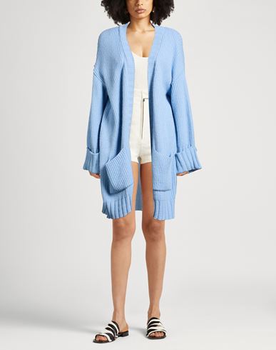 Woman Cardigan Sky blue Size 4 Acrylic, Wool, Alpaca wool, Viscose, Polyester