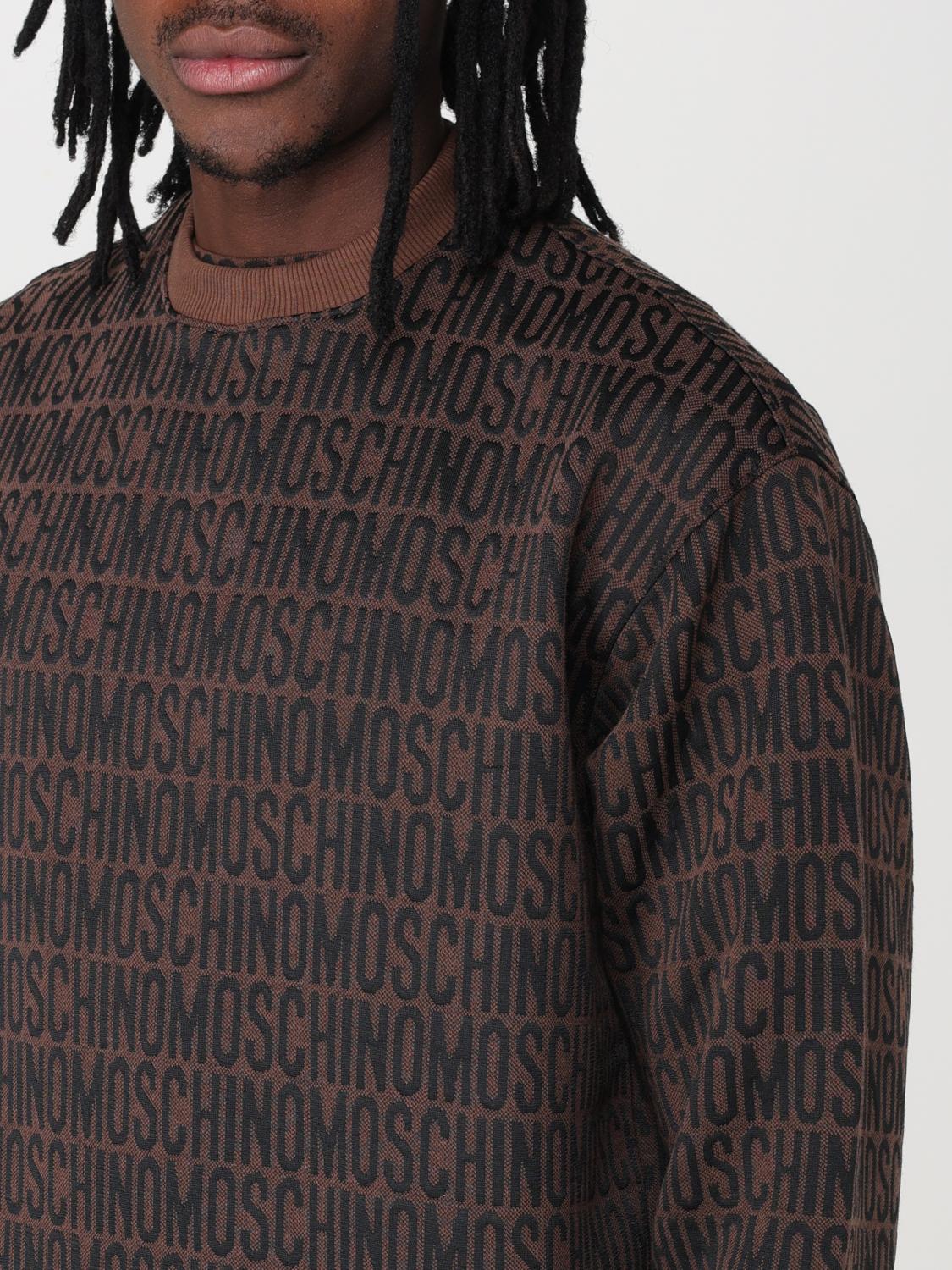Sweatshirt Men color Brown