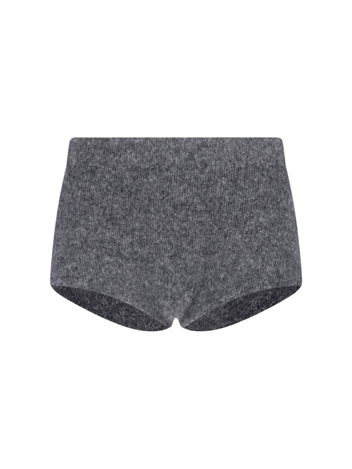 Textured Wool-Blend Trousers