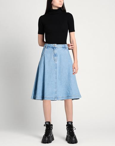 Woman Denim skirt Blue Size 26 Cotton