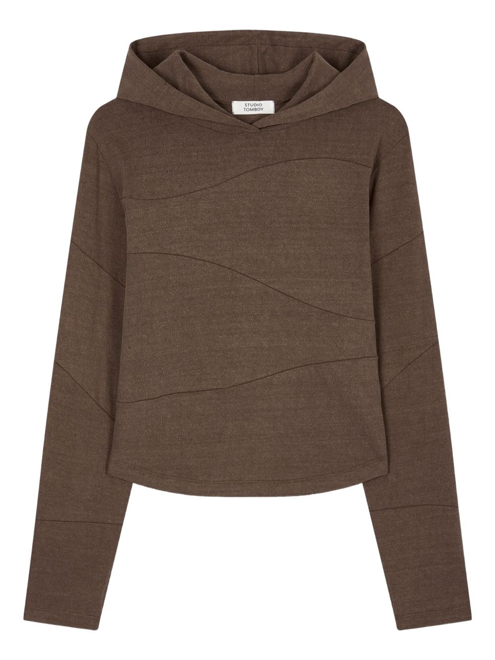 STUDIO TOMBOY Wabeline hoodie - Brown