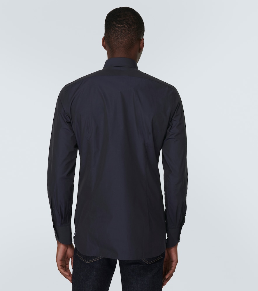 Cotton poplin shirt