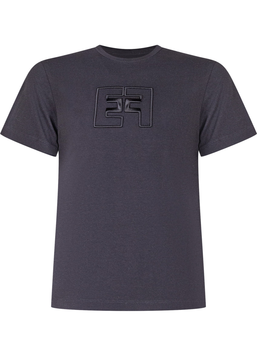 Kids Black Logo T-Shirt
