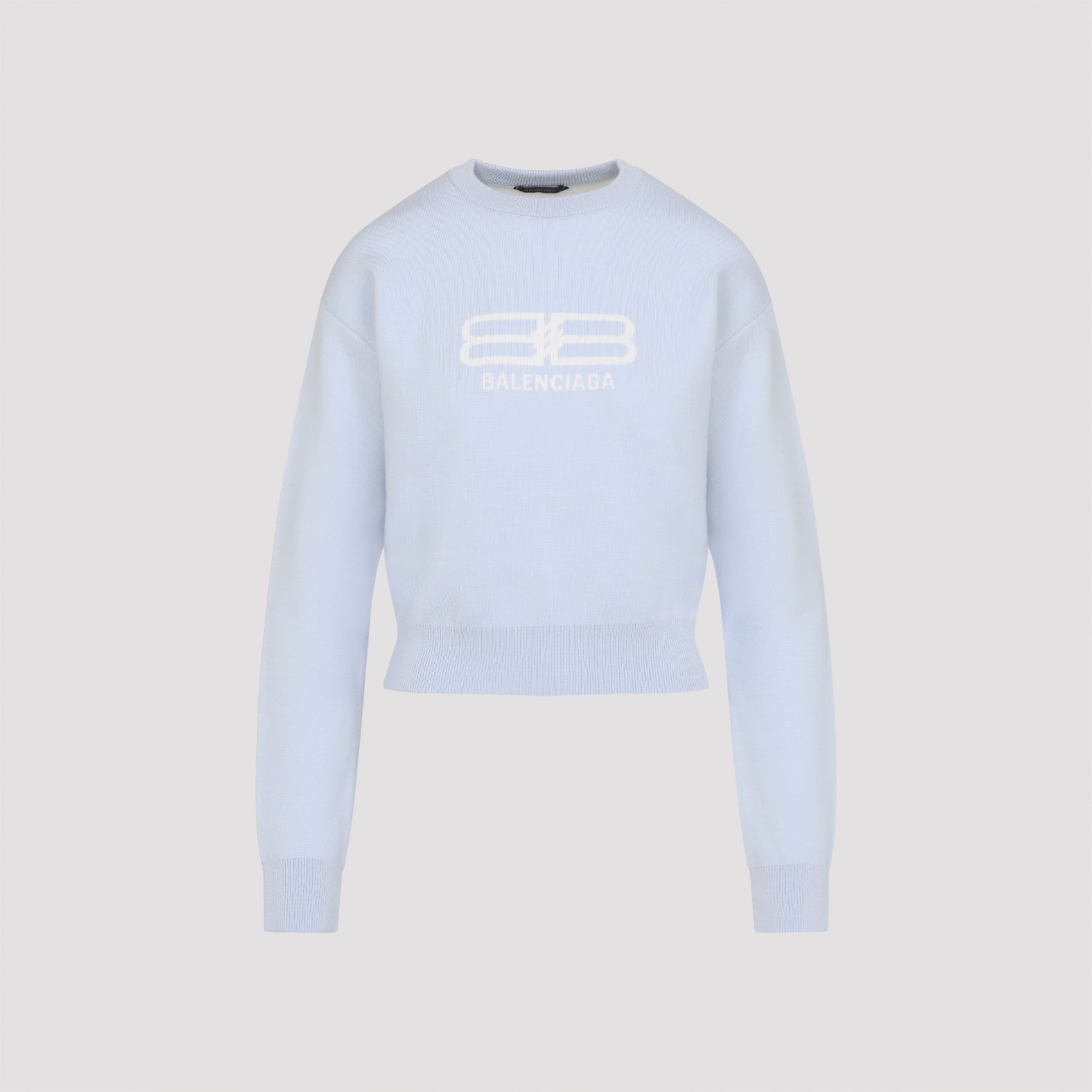 Cropped Wool Pullover