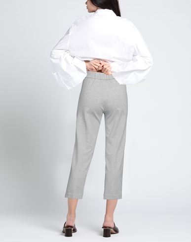 Woman Pants Light grey Size 6 Viscose, Polyamide, Elastane