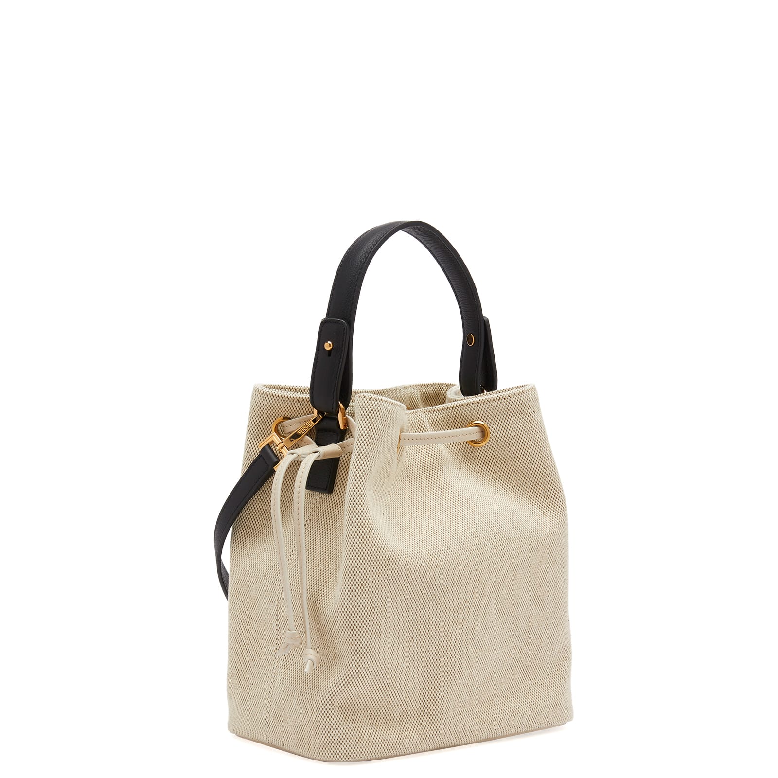 Women's Bucket Bag in Beige 
