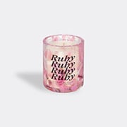 'ruby' Candle
