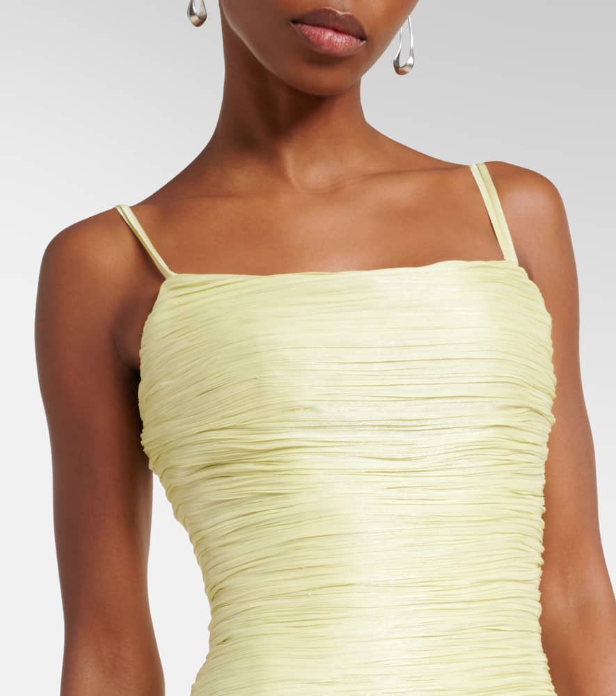 Pleated gown