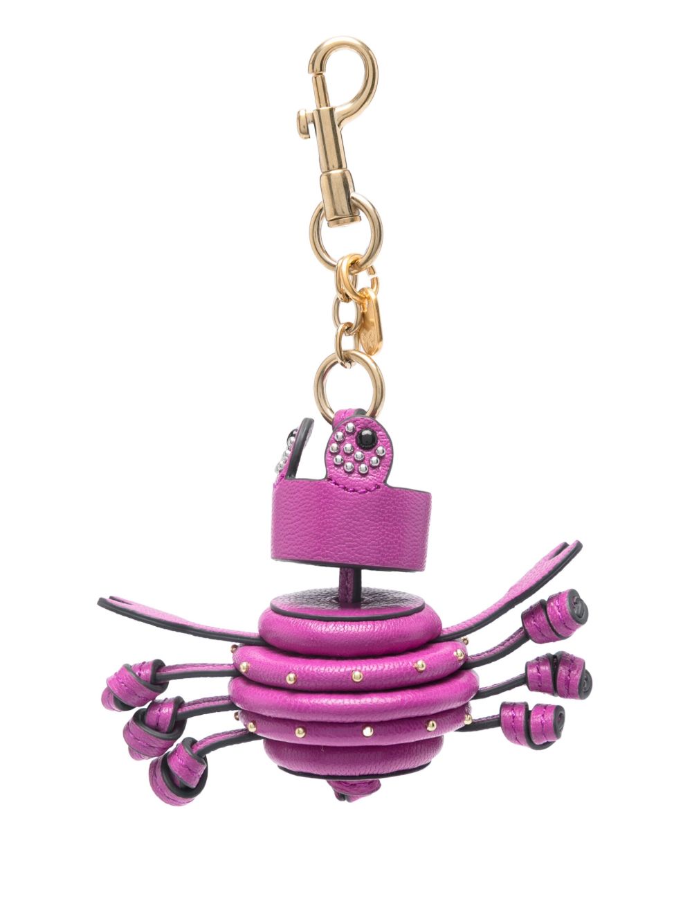 Anya Hindmarch Crab charm - Purple