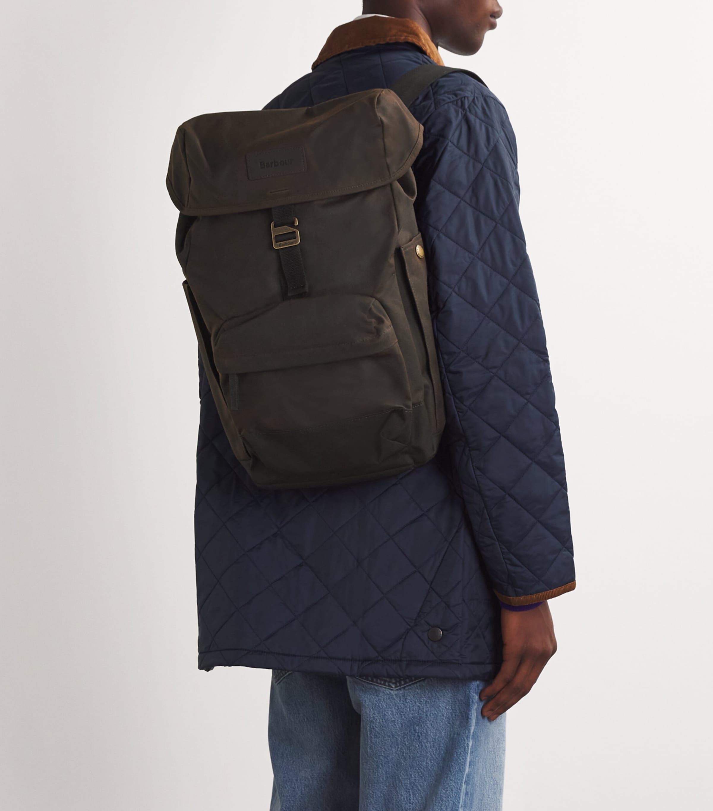 Waxed-Cotton Backpack