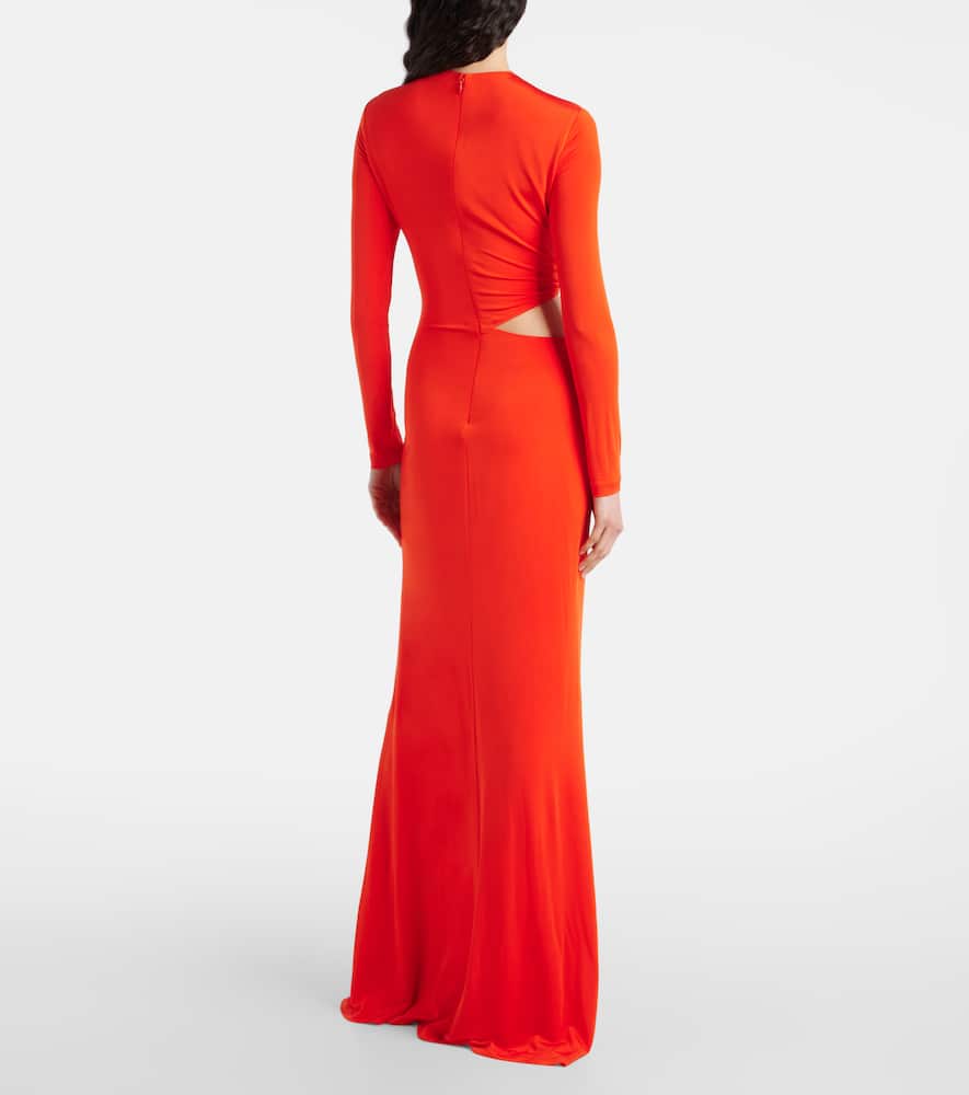 Cutout maxi dress