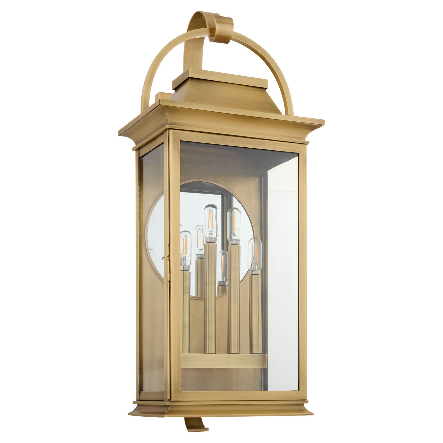 Heritage Brass Outdoor Wall Sconce from the Concord Collection