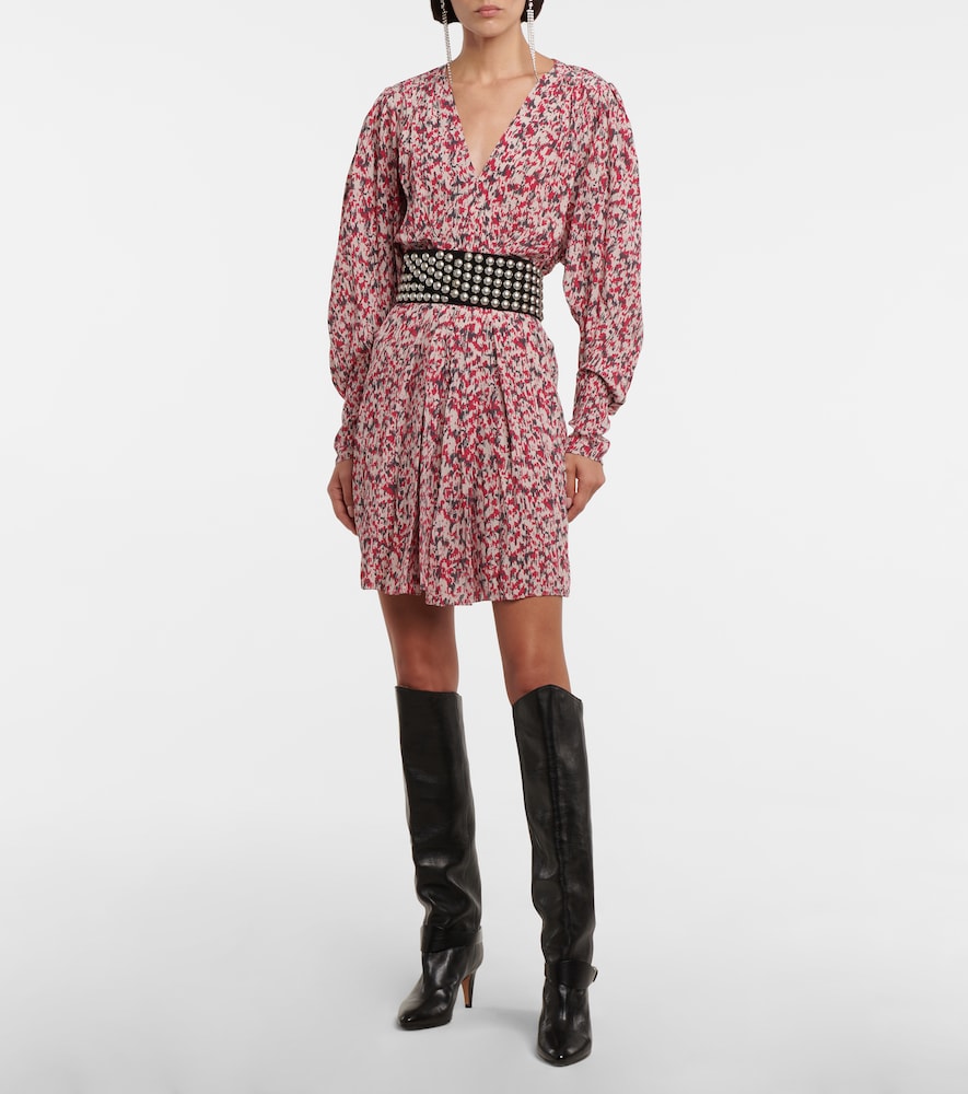 Marant Etoile Printed minidress