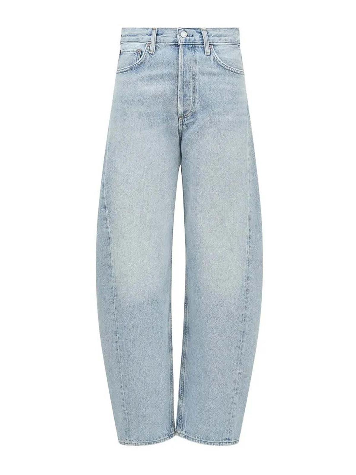 Barrel-leg Jeans