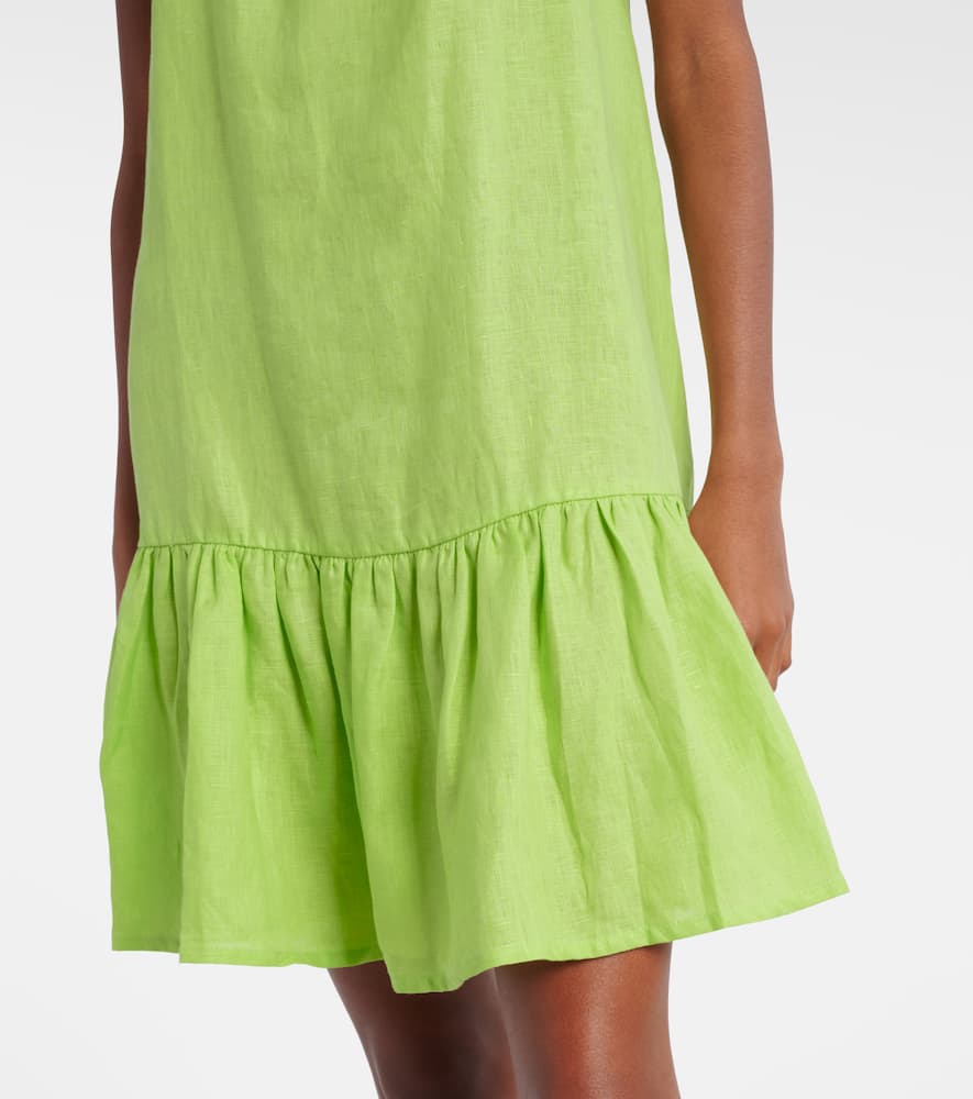 Adana linen minidress