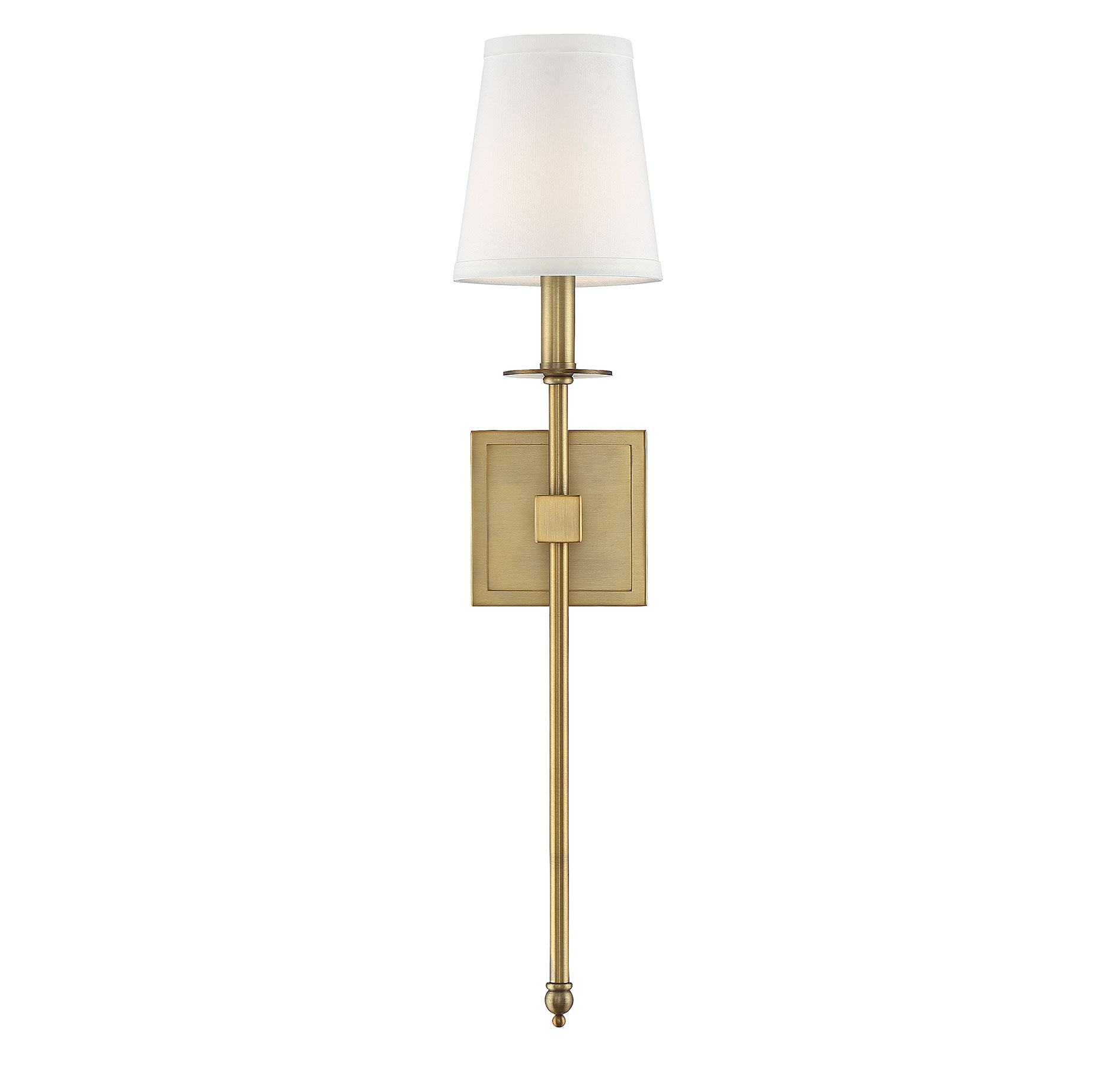 Savoy House Monroe Wall Sconce in Warm Bras