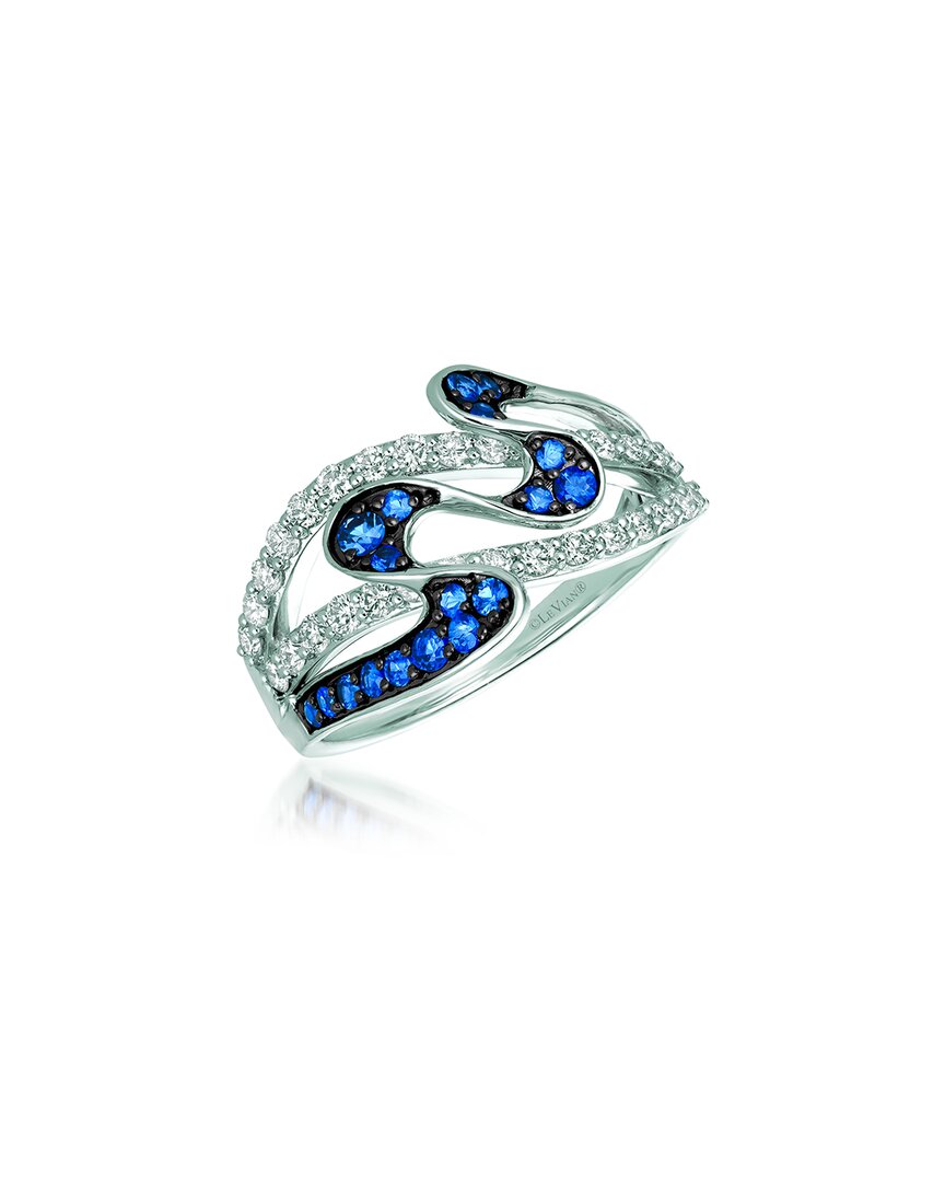 Blueberry Sapphire™ 14K 0.86 Ct. Tw. Diamond & Sapphire Ring