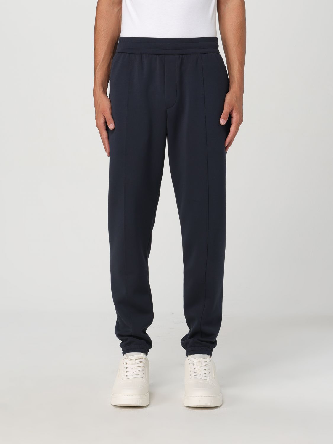 Pants Men color Blue