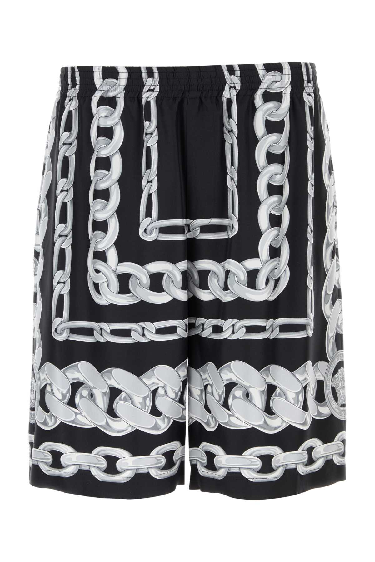 Medusa Bermuda Shorts — Black