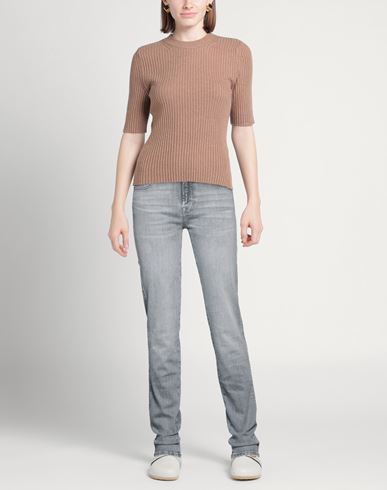 Woman Jeans Light grey Size 29 Cotton, Elastane