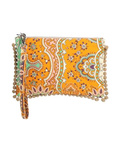 Woman Handbag Orange Size