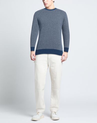 Man Sweater Light blue Size XL Wool, Viscose, Polyamide, Cashmere
