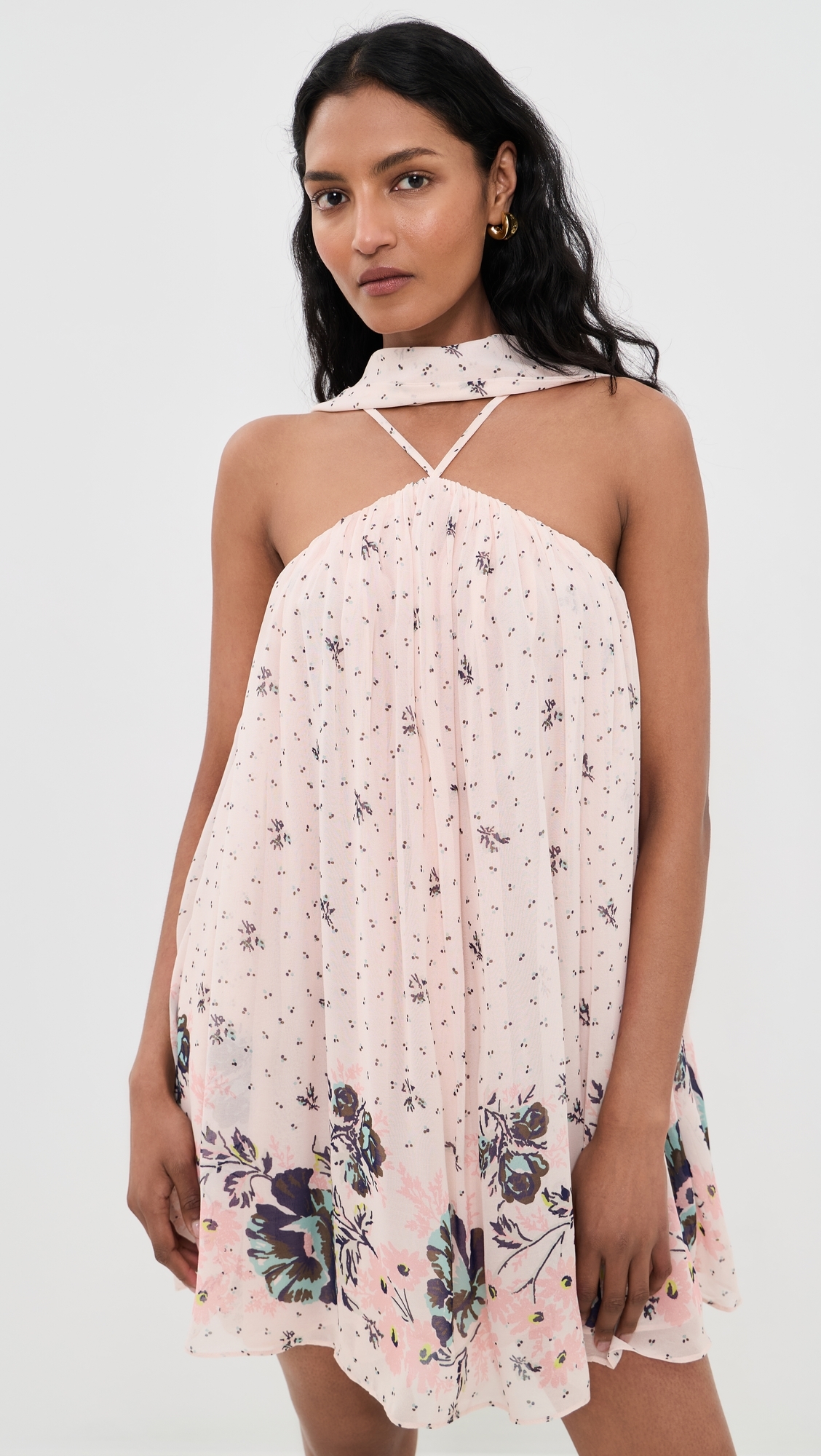 Jillian Mini Dress Liora Print