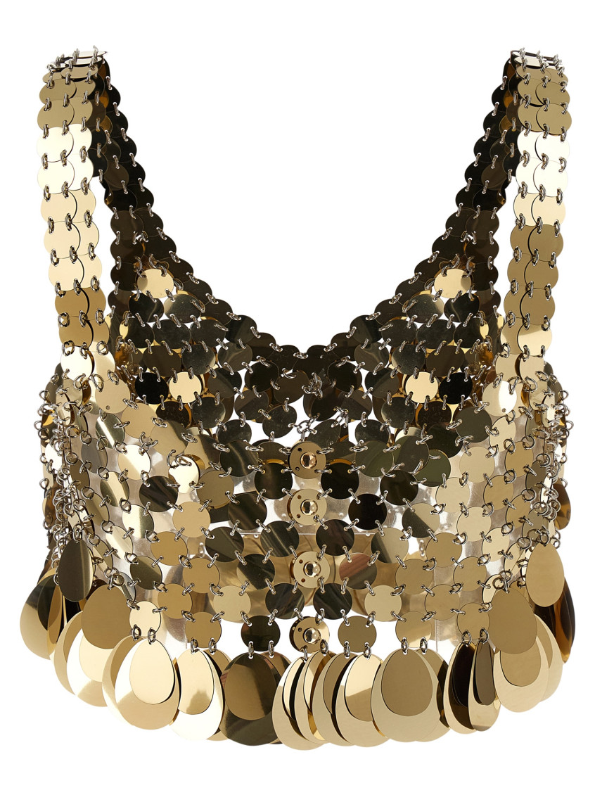Gold Haut top