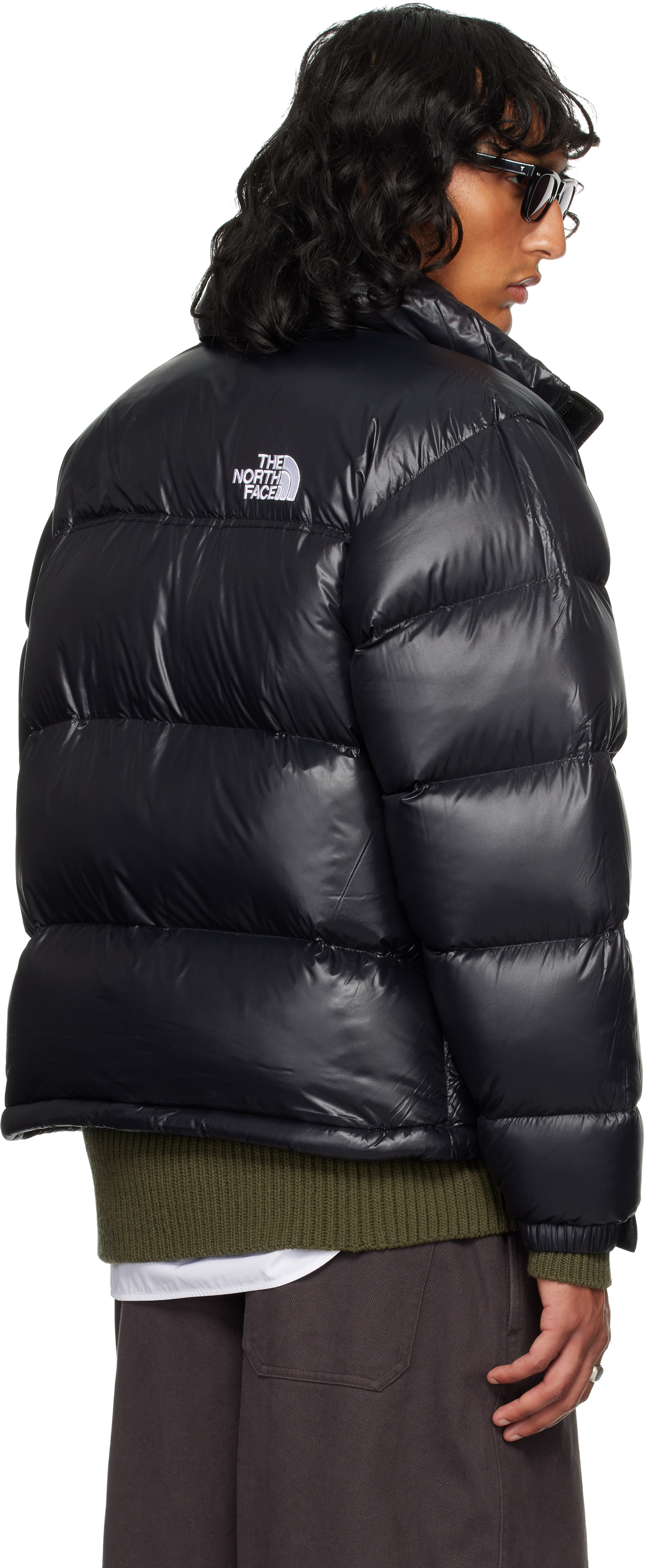 The North Face SSENSE Exclusive Black 1996 Retro Nuptse Down Jacket