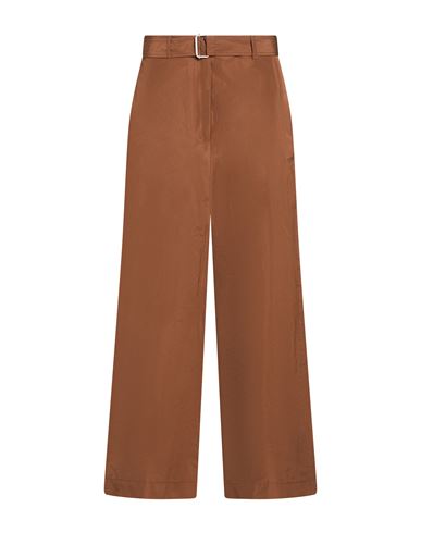Woman Pants Brown Size 6 Cotton, Polyester