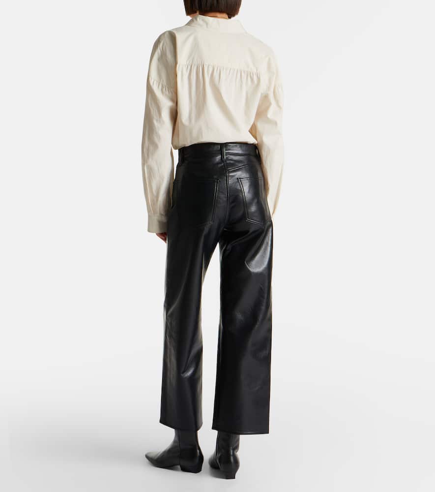 Ren high-rise wide-leg pants