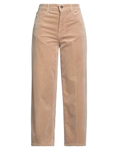 Woman Pants Camel Size 25 Cotton, Modal, Elastane