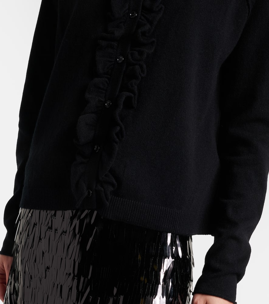 Cotton and cashmere cardigan