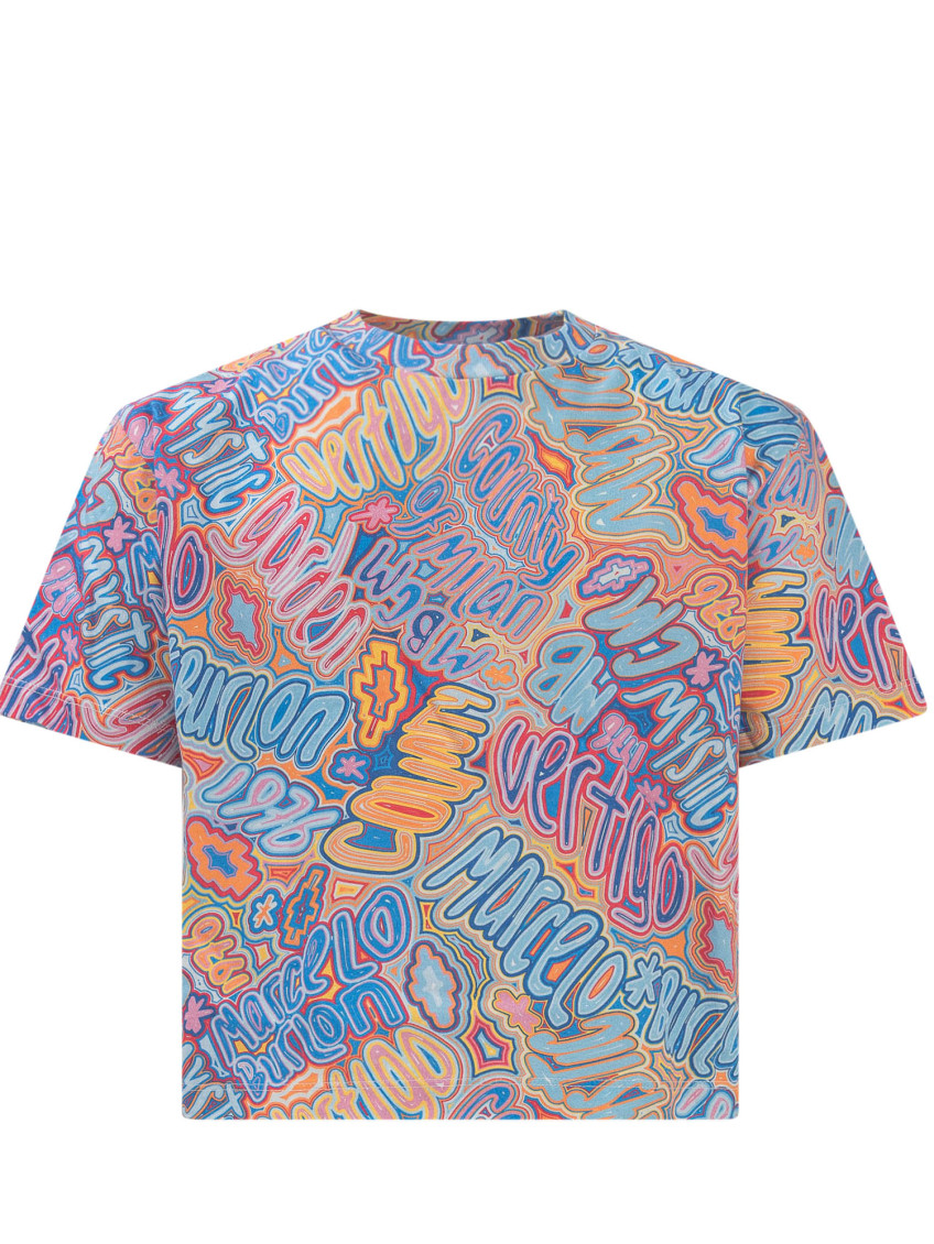 Kids Multicolor Printed T-Shirt