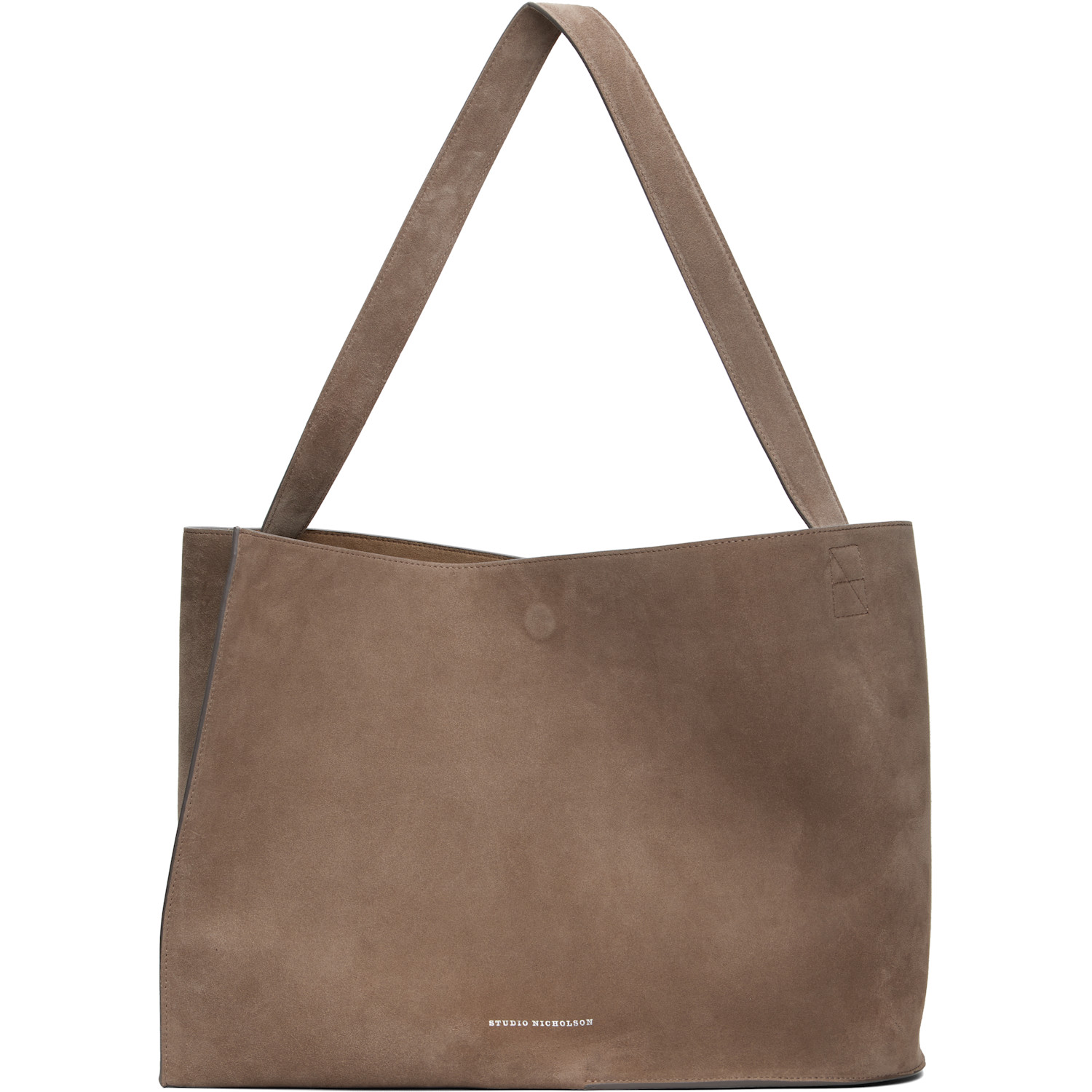 Brown Doublet Suede Tote