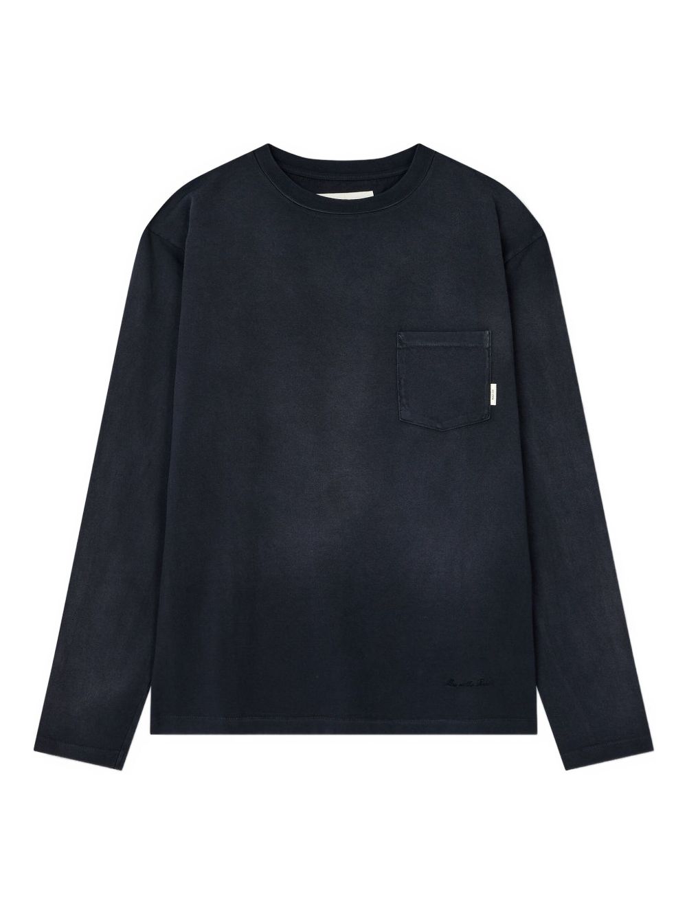 Long-sleeve pocket T-shirt - Black