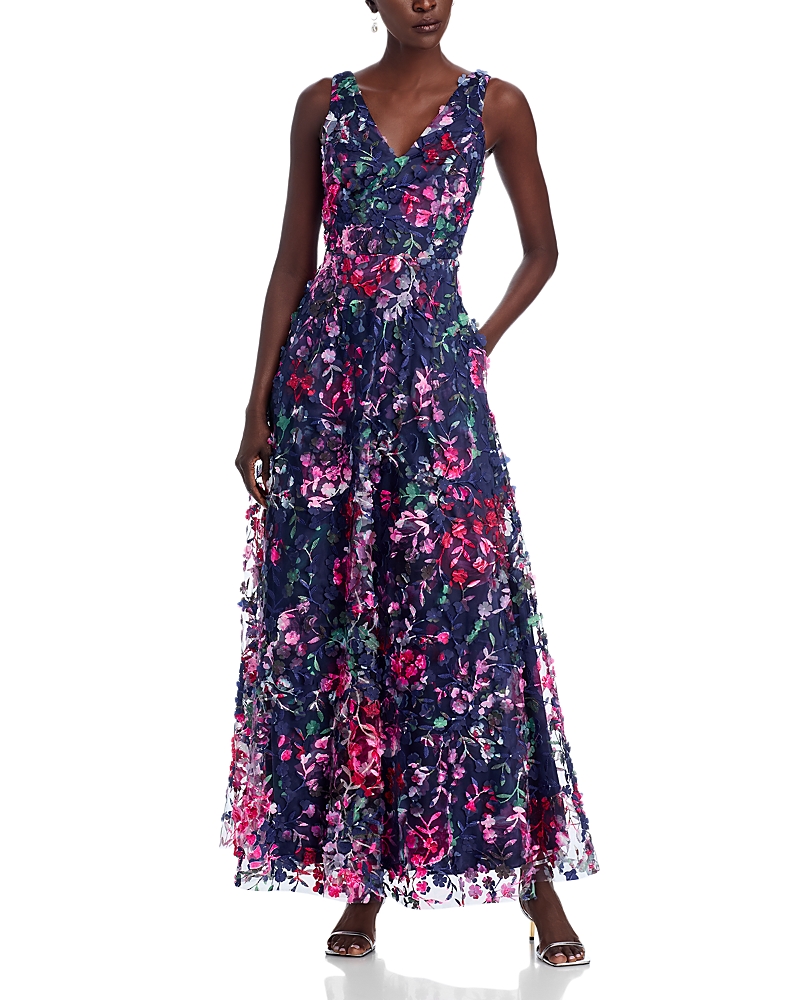 Floral Applique Gown