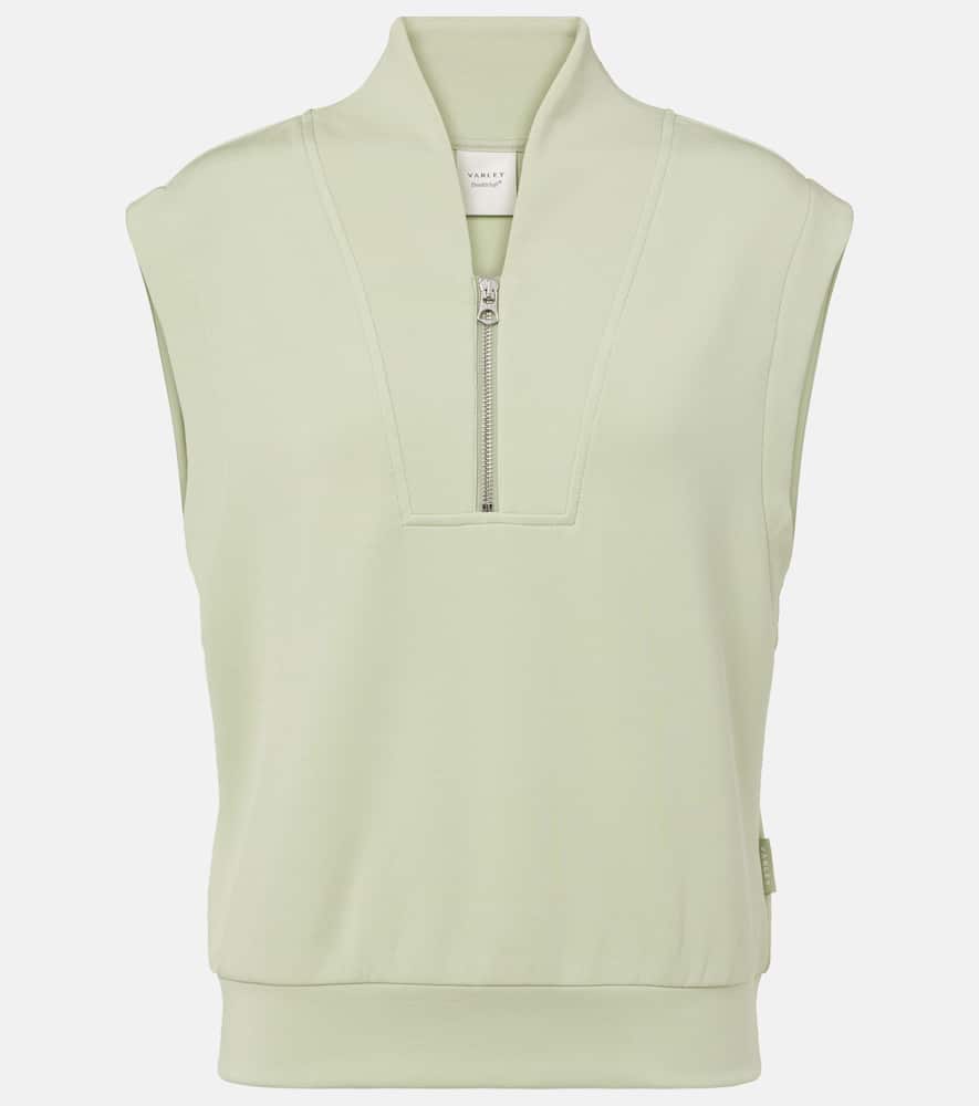 Loretta half-zip vest